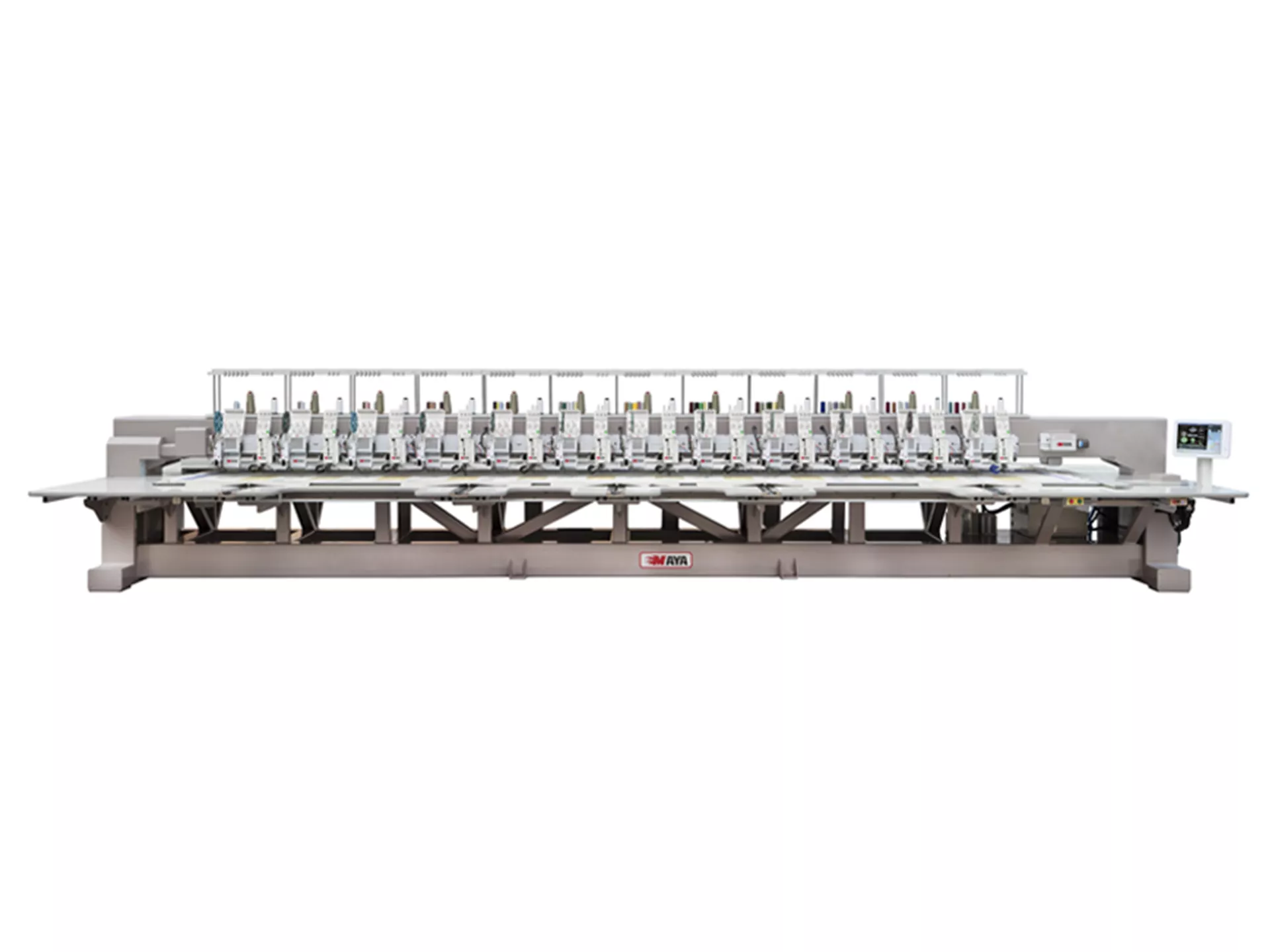 MY PHD-10612 High Speed Mixed Taping , Cord Flat Embroidery Machine